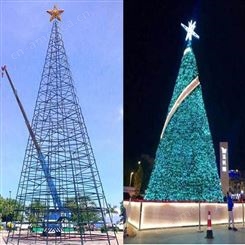 4米5米6米7米8 米9米10米12米大型圣诞树框架套餐商场酒店户外装饰节日专用全国发货