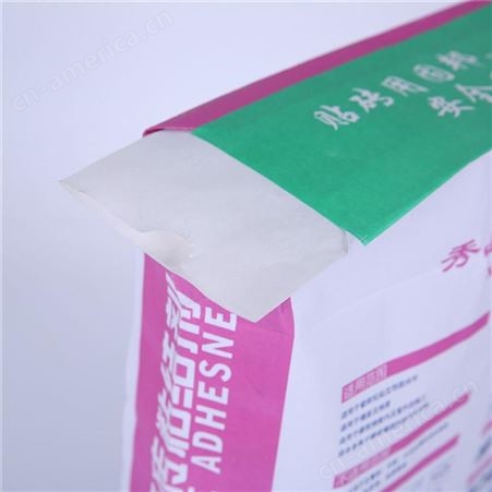 厂家供应彩印复合瓷砖粘结剂阀口袋 纸塑复合袋 化工塑料编织袋生产
