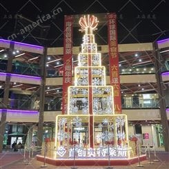2020年新款大型圣诞树 _LED圣诞树装饰圣诞节布置大型圣诞树来图定制_生产基地批发