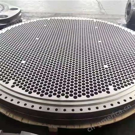 凯拓 现货销售孔板不锈钢折流板 压力容器管板 DN650 PN50带图加工