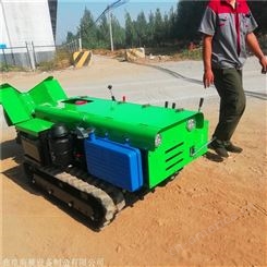 新款履带式开沟机 座架式旋耕松土机 柴油开沟施肥回填一体机