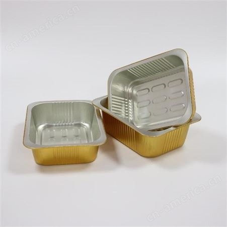 中山诚展铝箔餐盒一次性外卖打包盒食品包装锡纸盒可密封加厚熟食打包