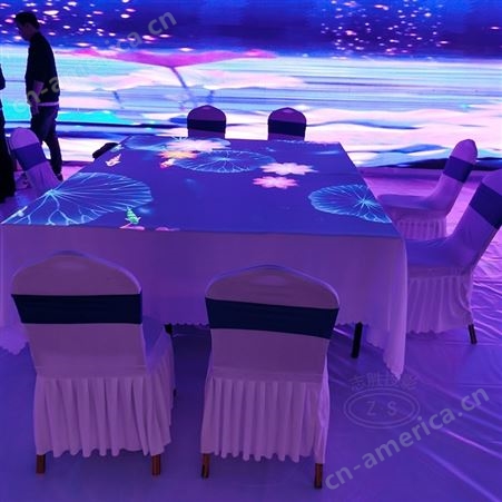 酒店3d全息投影 宴会厅全息投影 5D餐厅投影价格