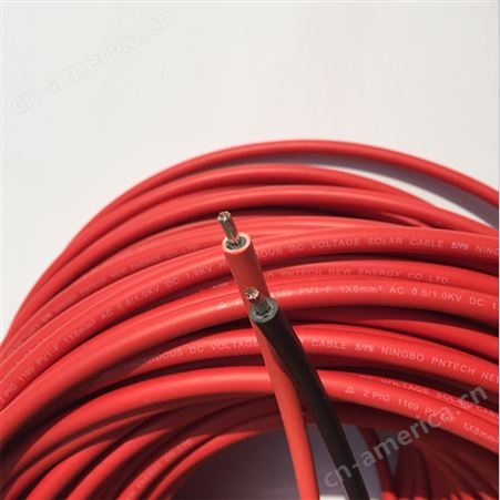 光伏专用 线缆 光伏直流线PV1-F4铜芯线