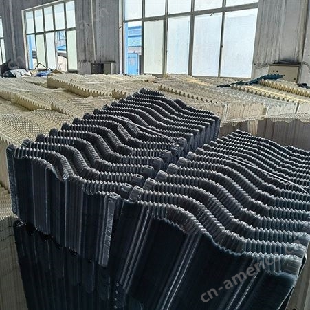 PVC填料 冷却塔斜角错填料 S波填料 河北润隆 玻璃钢制品厂家