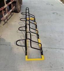 电动车自行车螺旋停放车架地锁卡位式摆放架