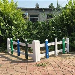 西安本色pvc塑钢草坪护栏户外变压器围栏花园坛栏杆庭院篱笆绿化隔离栅栏