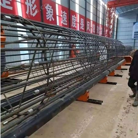 重庆酉阳县钢筋笼滚笼机绕笼机绕筋成型机使用