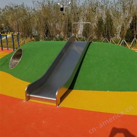 非标定制不锈钢滑梯  幼儿园儿童组合滑梯 儿童攀爬网
