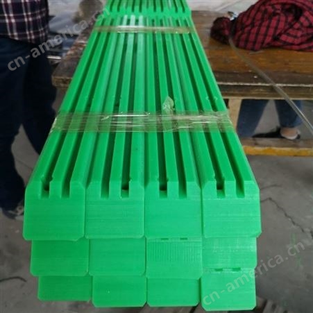 UPE链条导轨塑料耐磨条 超高分子聚乙烯机械轨道滑块 导轨槽托板 厂家加工