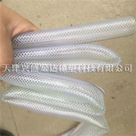 PVC塑料透明软管 PVC网线管纤维增强软管4分6分1寸天津兴盛宏达生产厂家