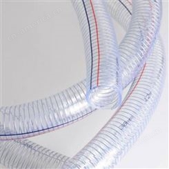 天津兴盛PVC透明钢丝管 耐高温透明钢丝管 钢丝管生产厂家