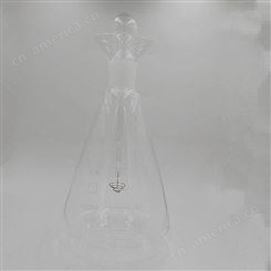 天沪 石英氧气烧瓶 氧气烧瓶 石英化学实验器材