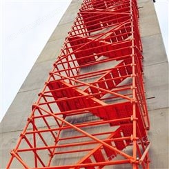 组装式安全爬梯 桥梁施工爬梯 桥梁建筑建材 爬梯护笼 拆装方便