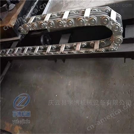 厂家供应重型桥式钢制拖链TL