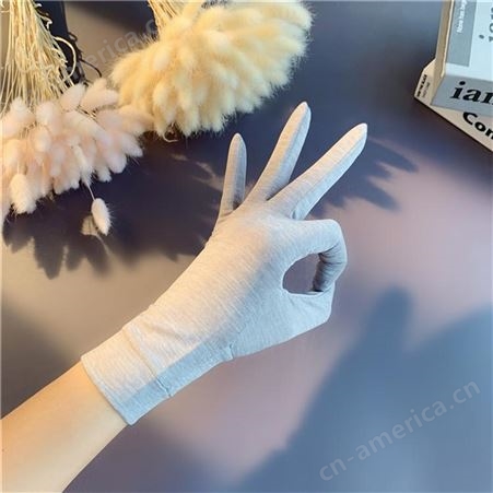 来图来样加工 防紫外线触屏手套 户外运动手套 冰丝手套