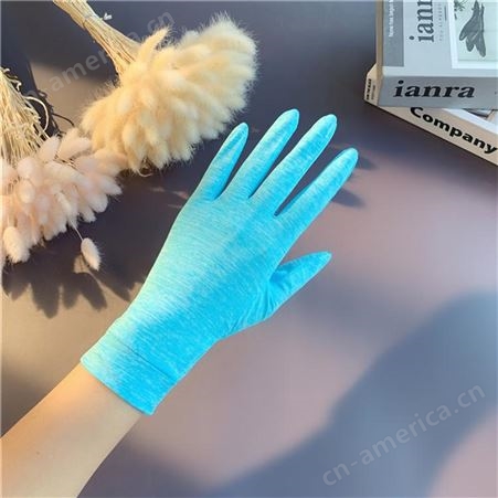 来图来样加工 防紫外线触屏手套 户外运动手套 冰丝手套