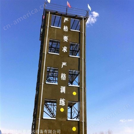 Q235国标钢材多功能消防训练塔图片