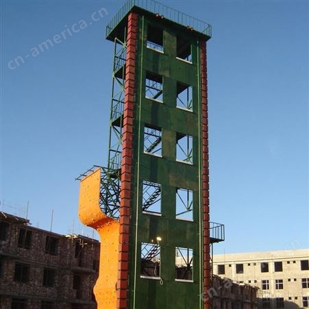 Q235国标钢材六层消防训练塔图片