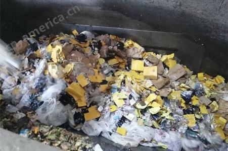 废标签销毁 废塑料销毁 梅州废布料地毯销毁公司