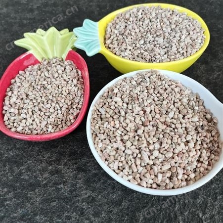 天然硅酸盐矿物麦饭石 润泽金吸附性强 溶解性好麦饭石颗粒