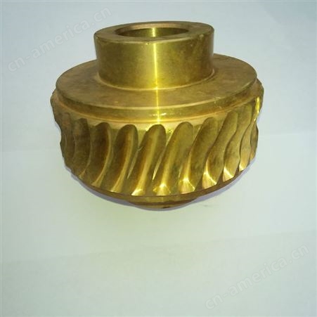 【铜宇】精密铜涡轮涡 定制加工各种材质非标铜齿轮 高精度耐磨铜涡轮