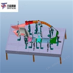 机械自动化焊接设备 焊接工装夹具实例