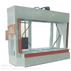 孝感50吨木工板材冷压机铅门移动式液压冷压机装饰板家具板压机