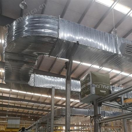 宁波通风工程安装 布莱恩管道不锈钢通风共板风管定制费用 奉化镀锌板风管制造工厂