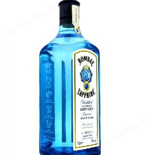 英国洋酒 孟买蓝宝石金酒 杜松子酒 Bombay Sapphire Gin 750ml