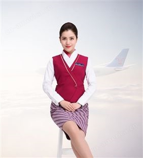 鸿利达  促销、订做系列  【东北南航空姐服】  空姐春夏季短袖套装