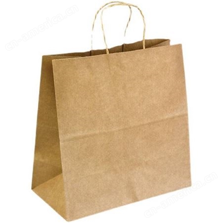 牛皮纸袋 外卖手提袋 定做服装袋子 礼品袋 外卖打包袋 礼物购物袋 定制logo