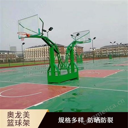 奥龙美ALM-207海燕式篮球架生产厂家