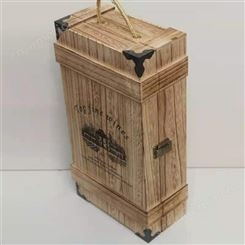 实木酒盒厂家直接 实木酒盒 长期供应 晨木