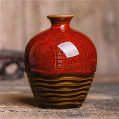 陶瓷酒瓶 酒坛 釉色陶瓷酒瓶 仿古陶瓷酒瓶 天恒陶瓷 供应 订购
