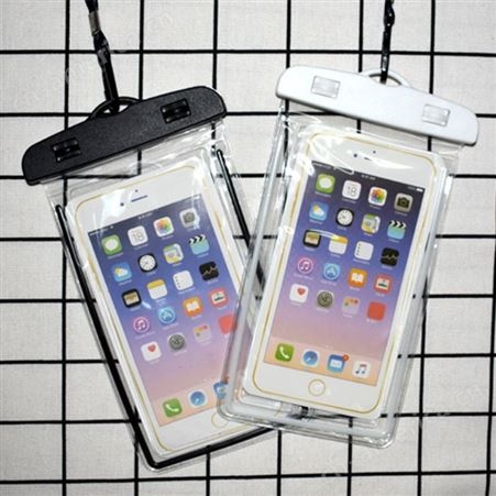 新款手机防水袋 户外游泳电子产品防水袋 可触屏PVC透明防水袋