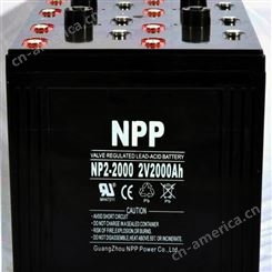 耐普NP2-2000AH 耐普蓄电池2V2000AH 直流屏专用蓄电池 铅酸免维护蓄电池 耐普蓄电池厂家