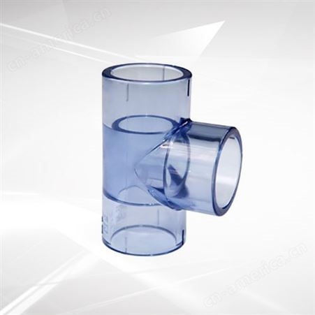 协羽 正三通 Clear-PVC 管件  现货供应 透明套管