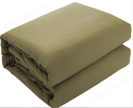 军绿棉被保暖 长绒棉胎 棉花被子 7斤加厚冬被棉花芯