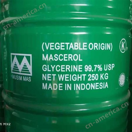 华南仓库 印尼水解春金甘油 进口原装USP丙三醇 含量99.7%化妆品级