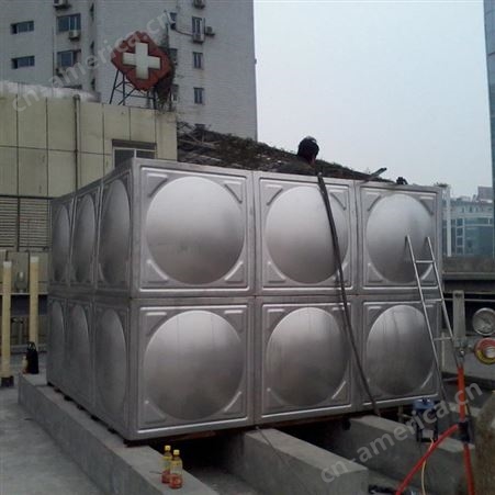 亚太厂家定制不锈钢消防焊接水箱 方形组合式保温水箱