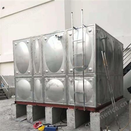 亚太厂家定制不锈钢消防焊接水箱 方形组合式保温水箱