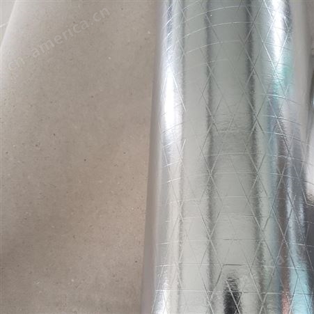 河企 铝箔玻璃纤维布 100克 平纹铝箔布 吸声 保温 