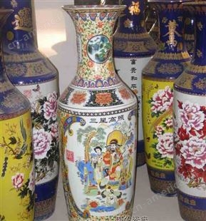 供应适合送陶瓷花瓶  订做陶瓷花瓶