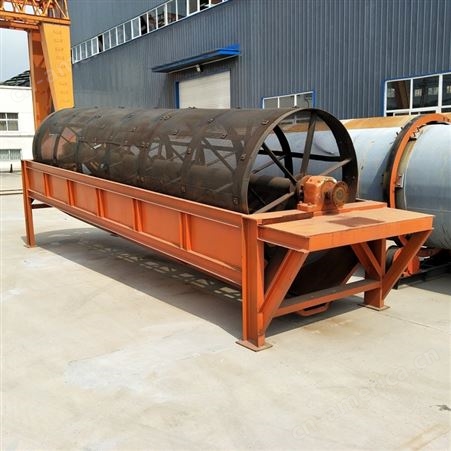 现货供应煤炭化工行业专用滚筒筛 高产量砂石滚筒筛 圆筒筛分机
