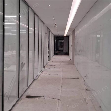 青岛铝合金高隔间玻璃隔断墙可安装高度 至本锦恒
