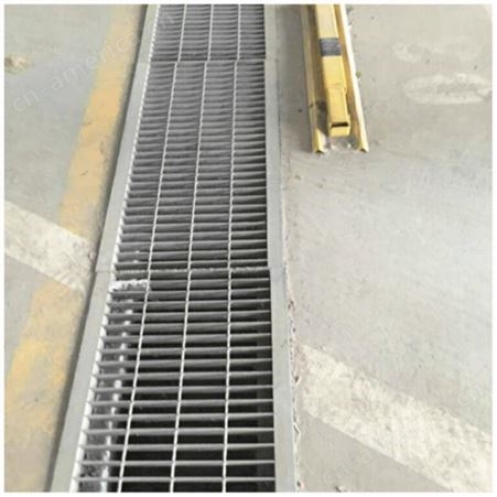 排水沟盖板 钢平台网格板楼梯 踏步板 热镀锌钢格栅板 林欢