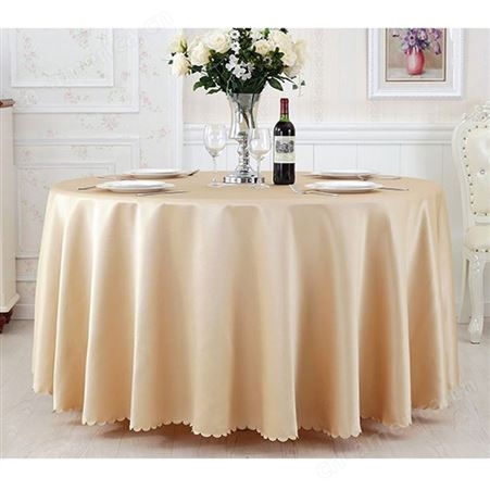 厂家供应 酒店桌布 双面段加厚贡缎餐桌布 纯色桌布 西餐厅台布 会议婚宴庆