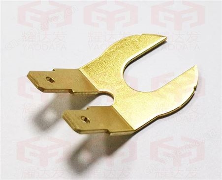 供应黄铜弹片 机加工弹片加工 金属冲压拉伸件规格按需定制