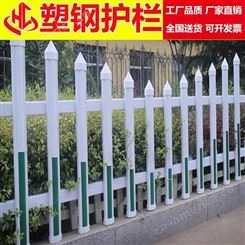 现货供应 塑钢护栏 华工 草坪pvc栅栏 塑料草坪护栏 云南市政围栏